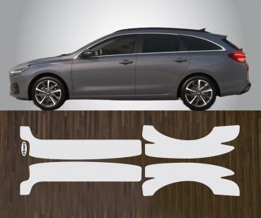 Lackschutzfolie für Türeinstiege Einstiegsleisten Hyundai i30 CW ab 2017 und Facelift